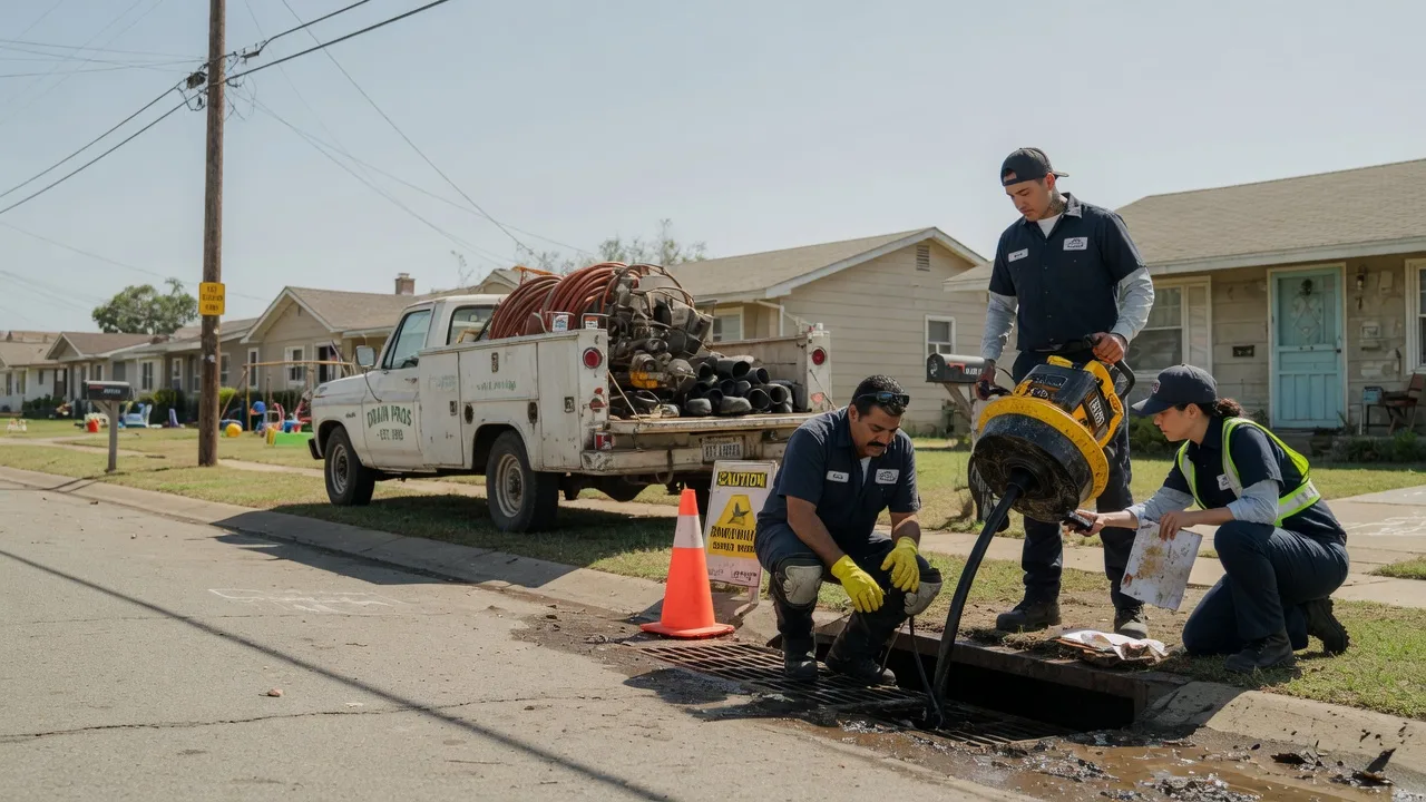 Drain Cleaning in Huxford, AL near me